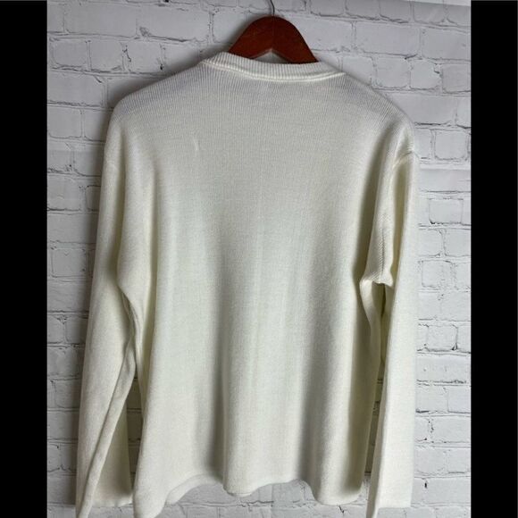 Vara Cream Crewneck Sweater Large - Picture 11 of 11